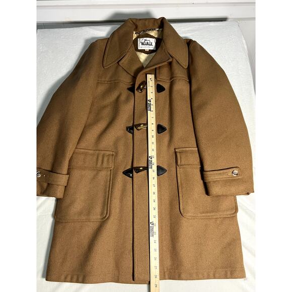 VTG 60's Woolrich Womens Toggle Pea Coat Size 40 - Picture 4 of 15